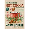 Hot Cocoa-11CT Stamped Cross Stitch 40*60cm  tapestrymarket