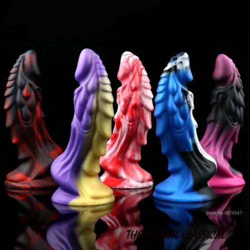 pornhint Pornhint Soft Silicone Dildo Penis with Suction Cup Anal Plug for Women Adult Sex Toys