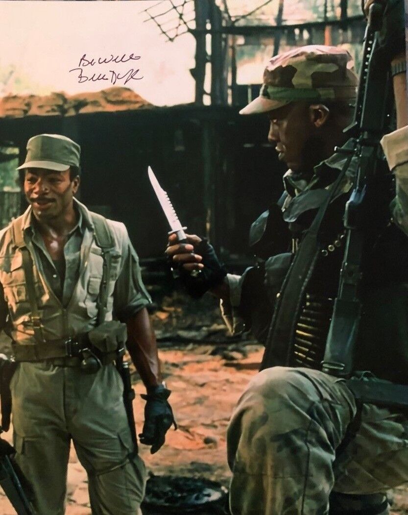 Bill Duke signed autographed 8x10 Photo Poster painting Predator Jesse Ventura Carl Weathers