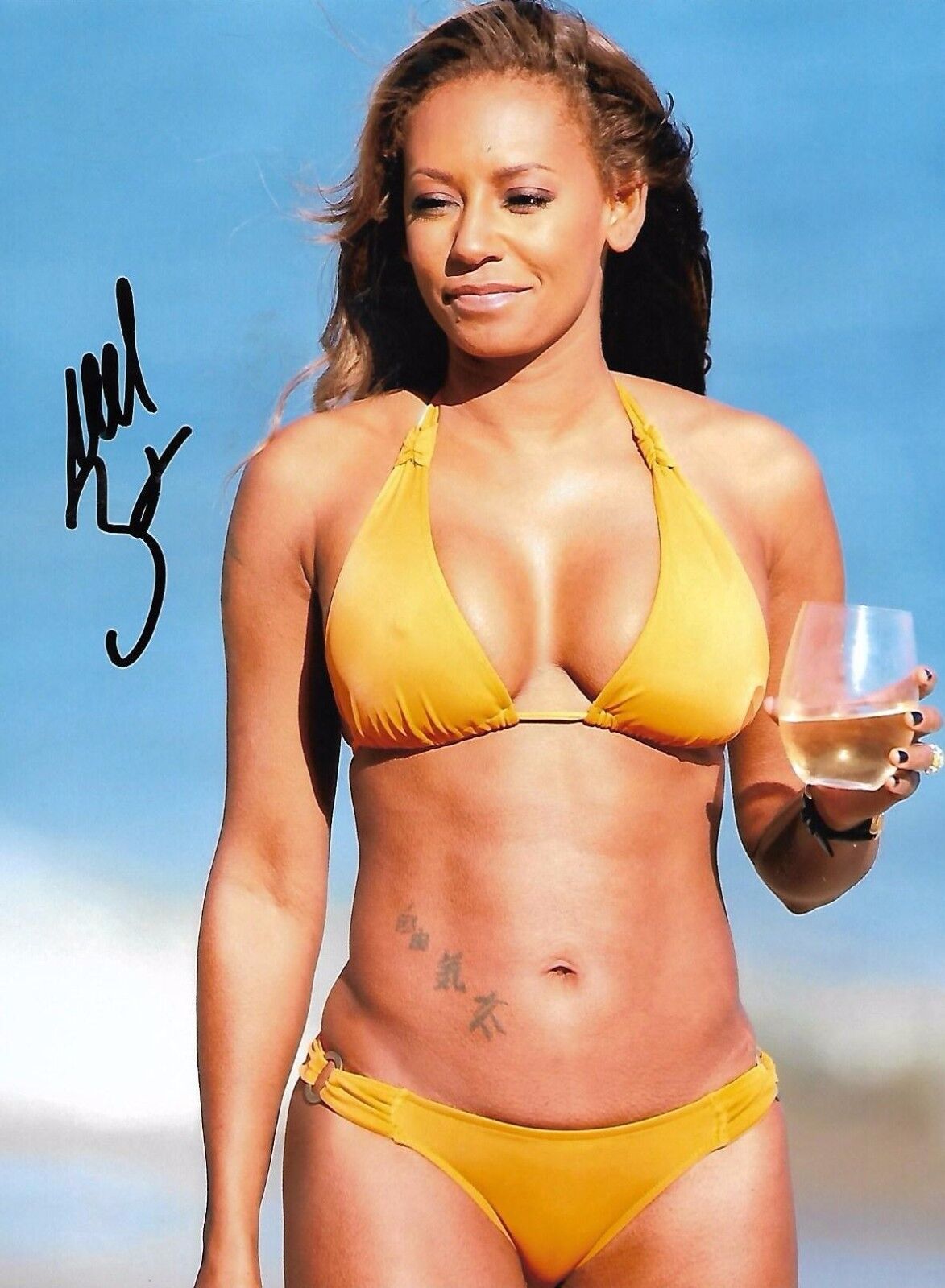 Melanie Brown HAND signed Autographed Photo Poster painting RARE HOT SEXY SPICE GIRLS