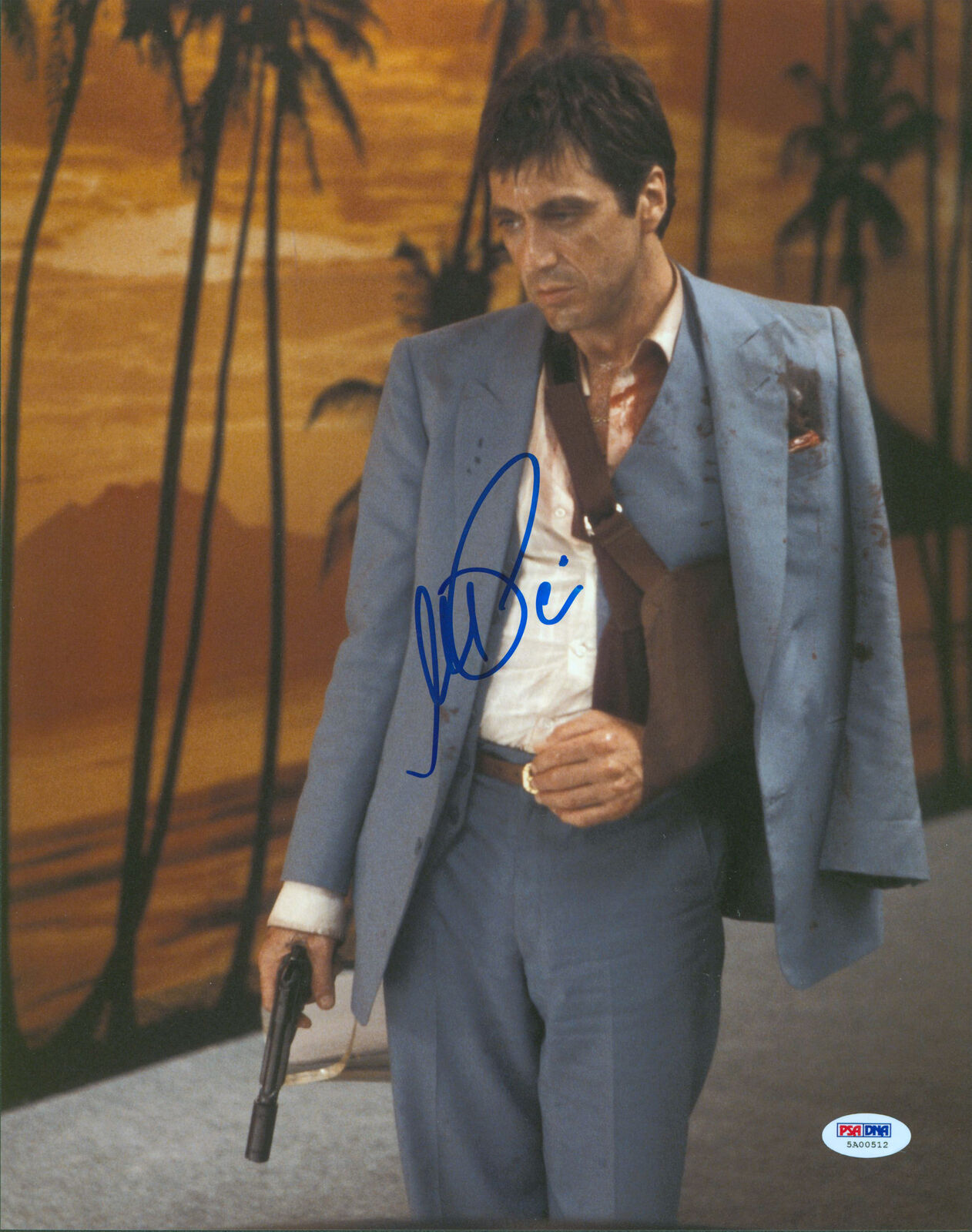 Al Pacino Scarface Authentic Signed 11x14 Photo Poster painting Autographed PSA/DNA Itp #5A00512