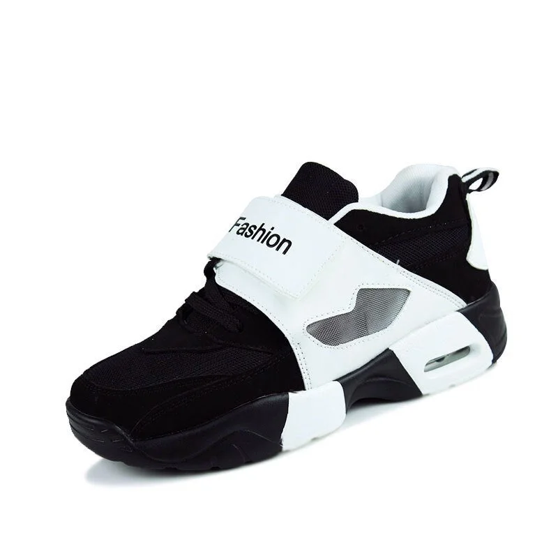 MWY Women's Vulcanize Shoes Lady Casual White Shoes Women Sneaker Black Lightweight Leisure Thick Soled Shoes Lace Up Soft