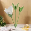 Rose Napkin Holders Plastic Handcraft Flower Napkin Rings Set Table Decorations for Wedding Luncheons Picnics Banquet Birthday
