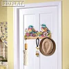 (US Local)Bird DIY Diamond Painting Hanging Hook Wall Hooks No Hole Punching Wall Decor