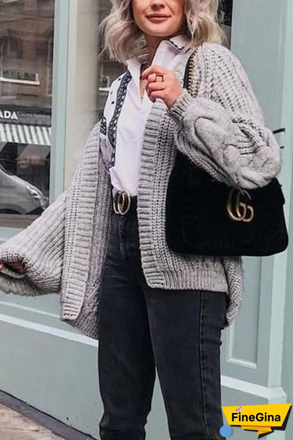 Cable Knit Cardigan