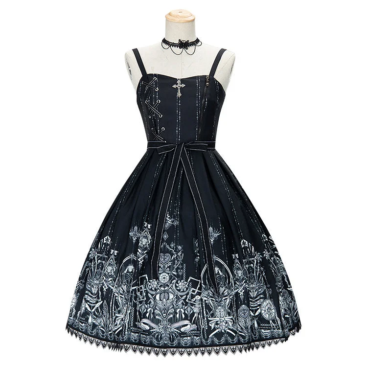 Gothic Lolita Harajuku Style Clothing Lolita JSK Lolita Dark Goth