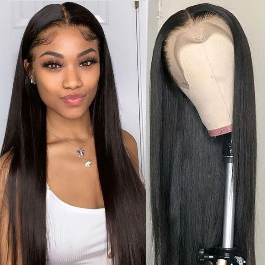 Straight Black Long Wigs For Women Brazilian US Mall Lifes