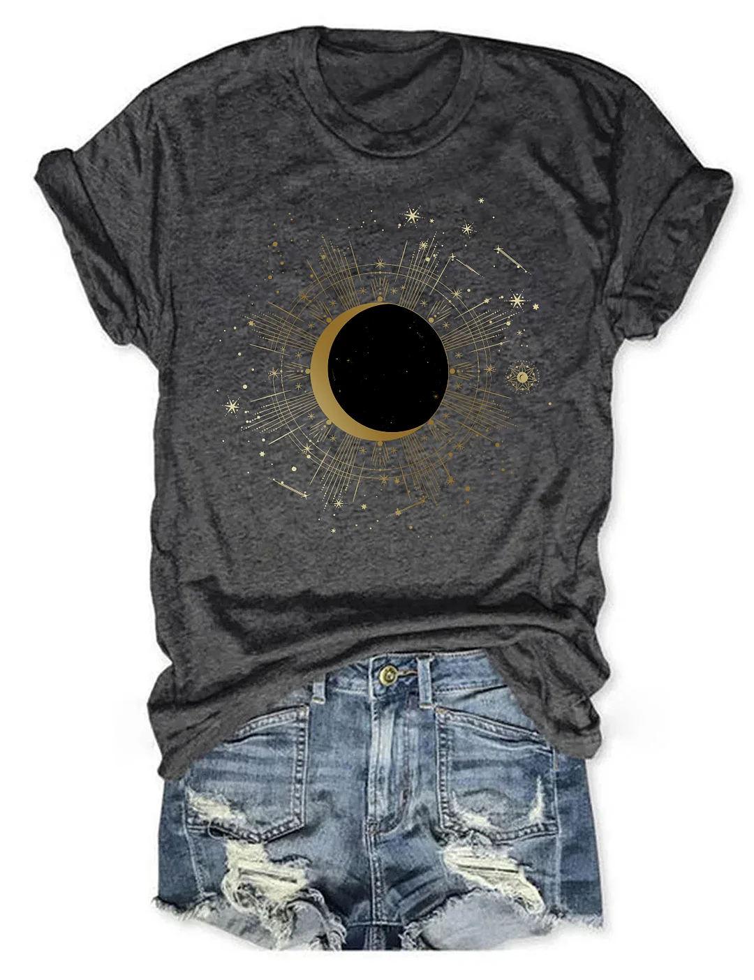 Path of Totality Total Solar Eclipse T-shirt