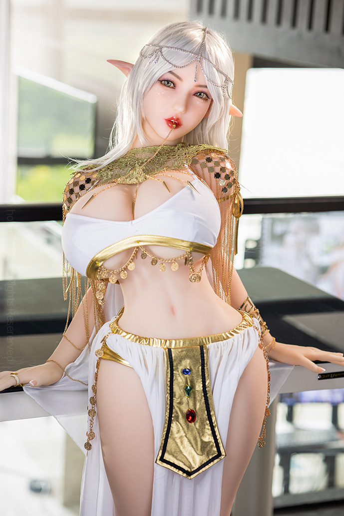 Hanidoll 153cm Große Brüste TPE ganzer Körper Sexpuppe sexspielzeug H3171