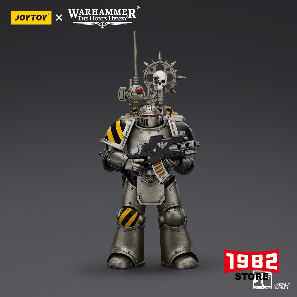 JOYTOY Iron Warriors MKIII Tactical Legionary - With Nuncio-Vox, JT01468 Soldier Action Figure