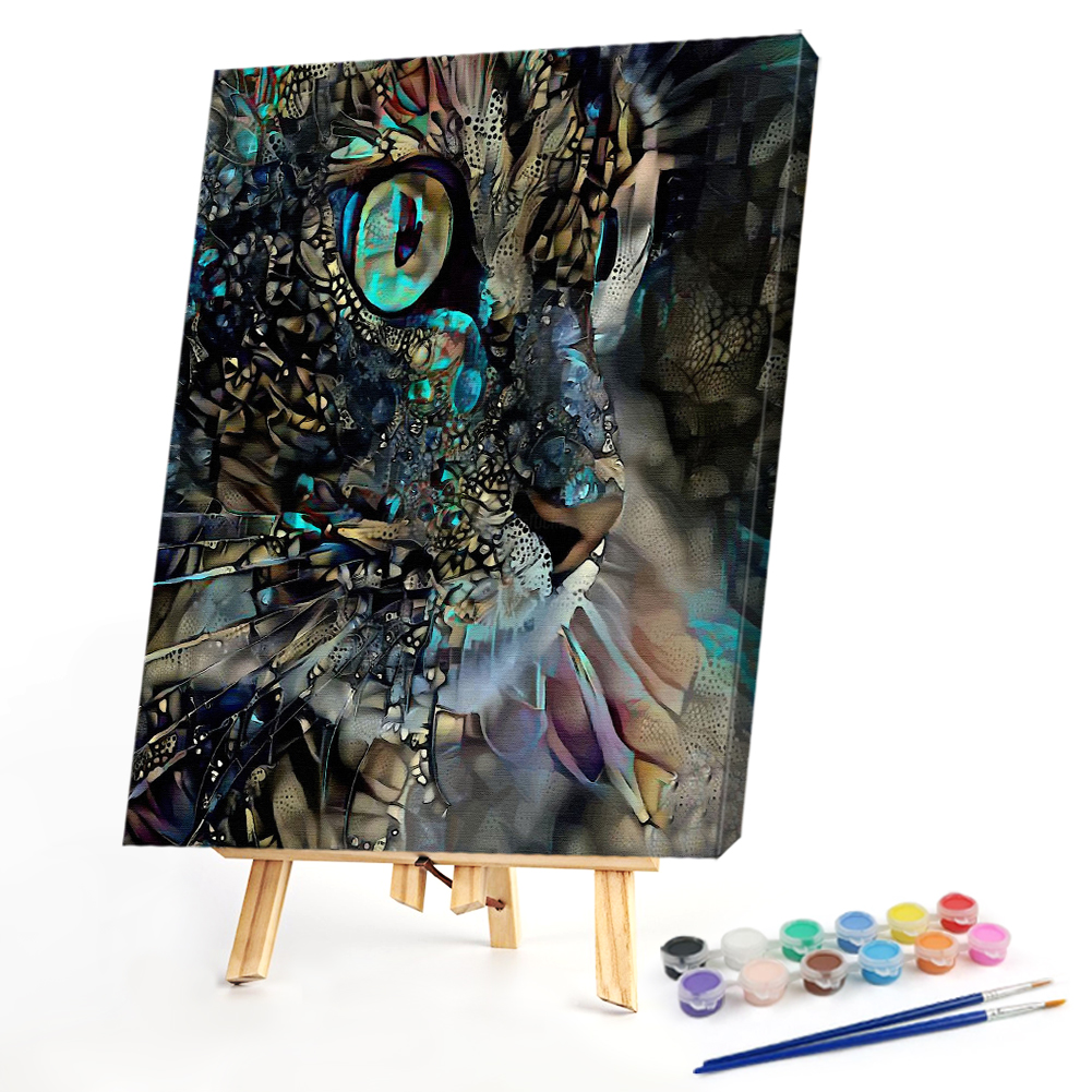 

40*50CM - Paint By Numbers - Cat, 501 Original