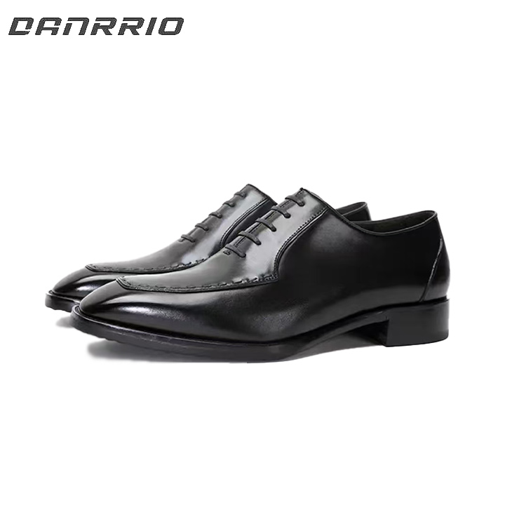 DANRRIO Fashion Men's Shoes Handmade Breathable Oxfords Wedding Groom Shoes DANRRIO.COM DANRRIO