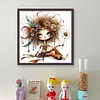 (Multi-Style) Indian Weird Girl-11CT Stamped Cross Stitch 40*40cm/15.75*15.75in tapestrymarket