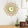 DIY Diamond Painting Special Shaped Art Clock Kits(Flower)