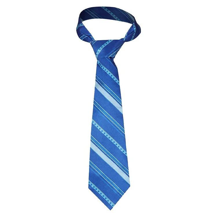 Joker 2 Joker: Folie à Deux (2024) Joker Blue Tie Necktie Suit Matching Cosplay Halloween Carnival Accessories Props