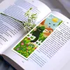 6pcs Pastoral Cat-DIY Stamped Cross Stitch Bookmark 47x28cm (Single-Sided)