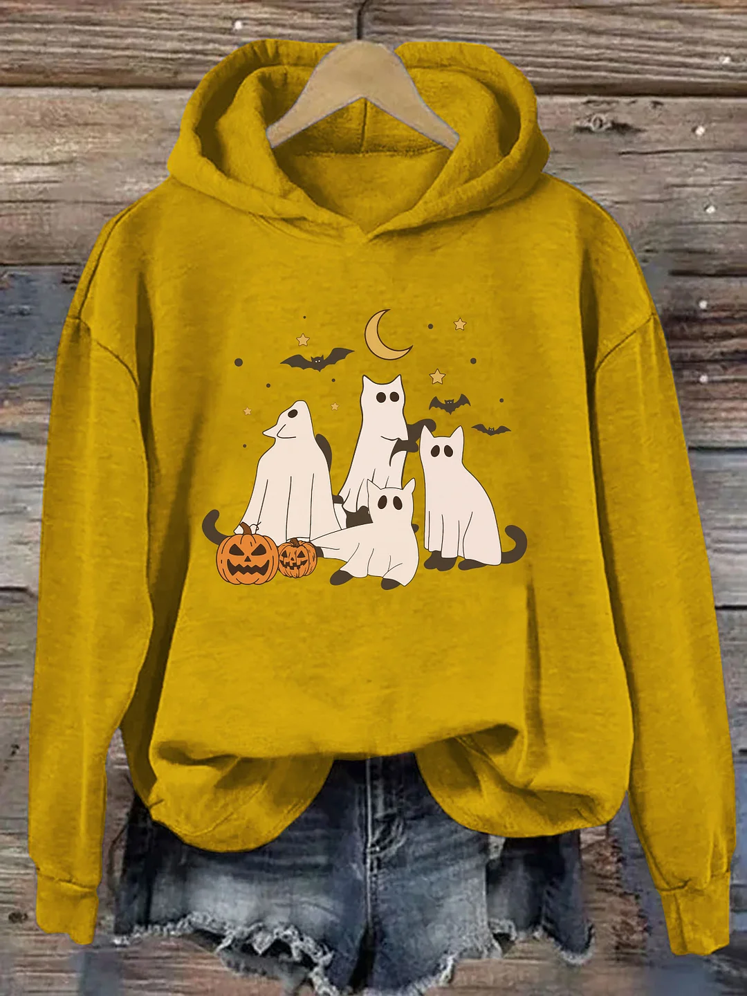 Ghost Cat Hoodie