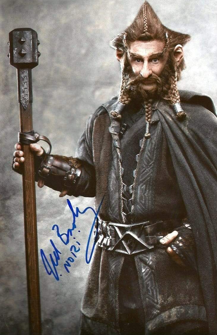 ACTOR Jed Brophy THE HOBBIT autograph, In-Person signed Photo Poster painting