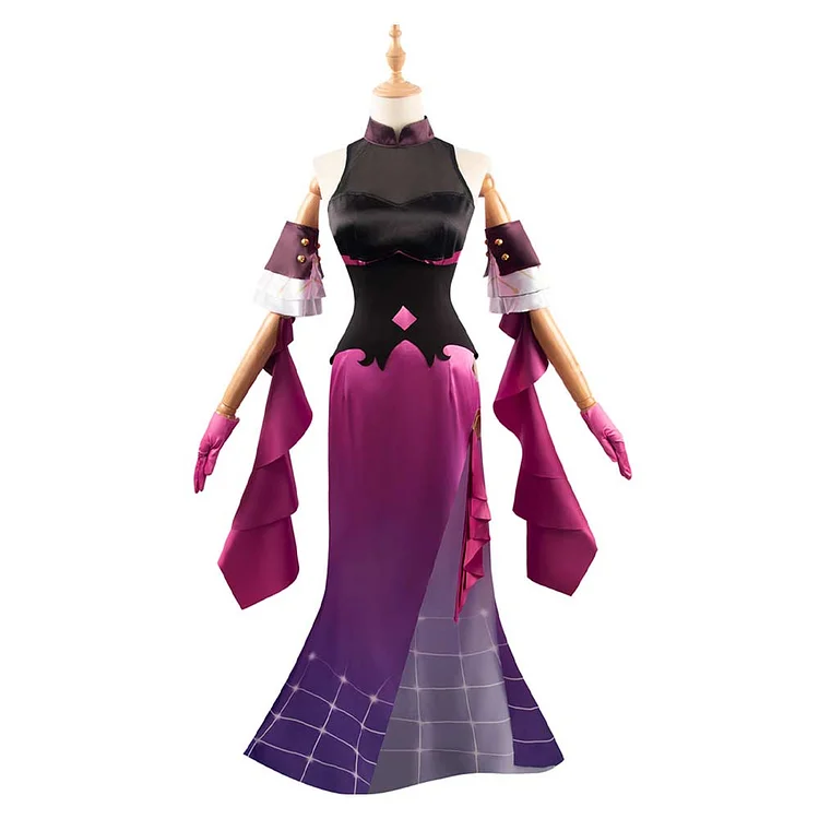 Honkai: Star Rail Kafka Concert Dress Outfits Cosplay Costume Halloween Carnival Suit