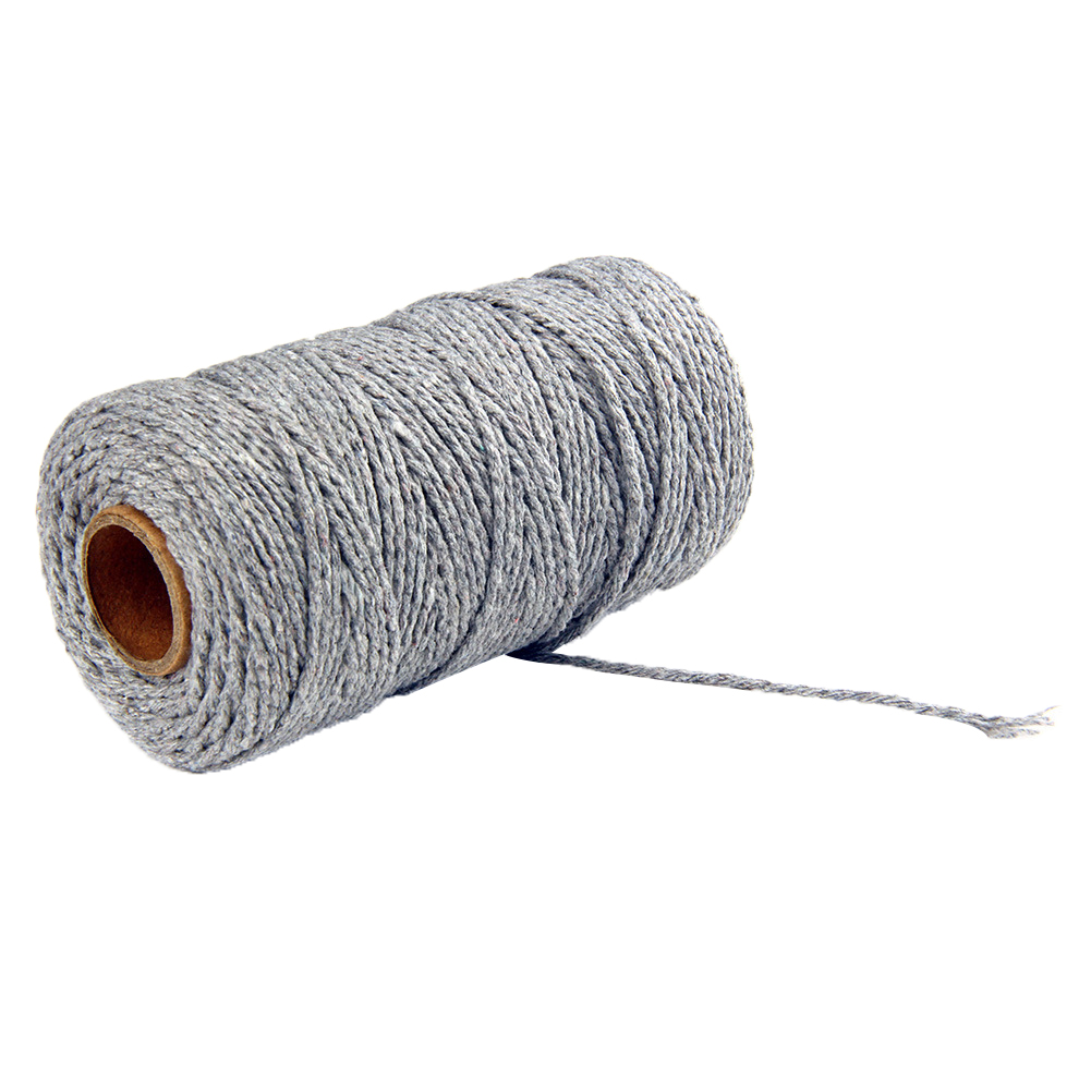 

Cotton Rope Colorful Twisted String DIY Craft Cord Tapestry Rope Home Decor, Red, 501 Original