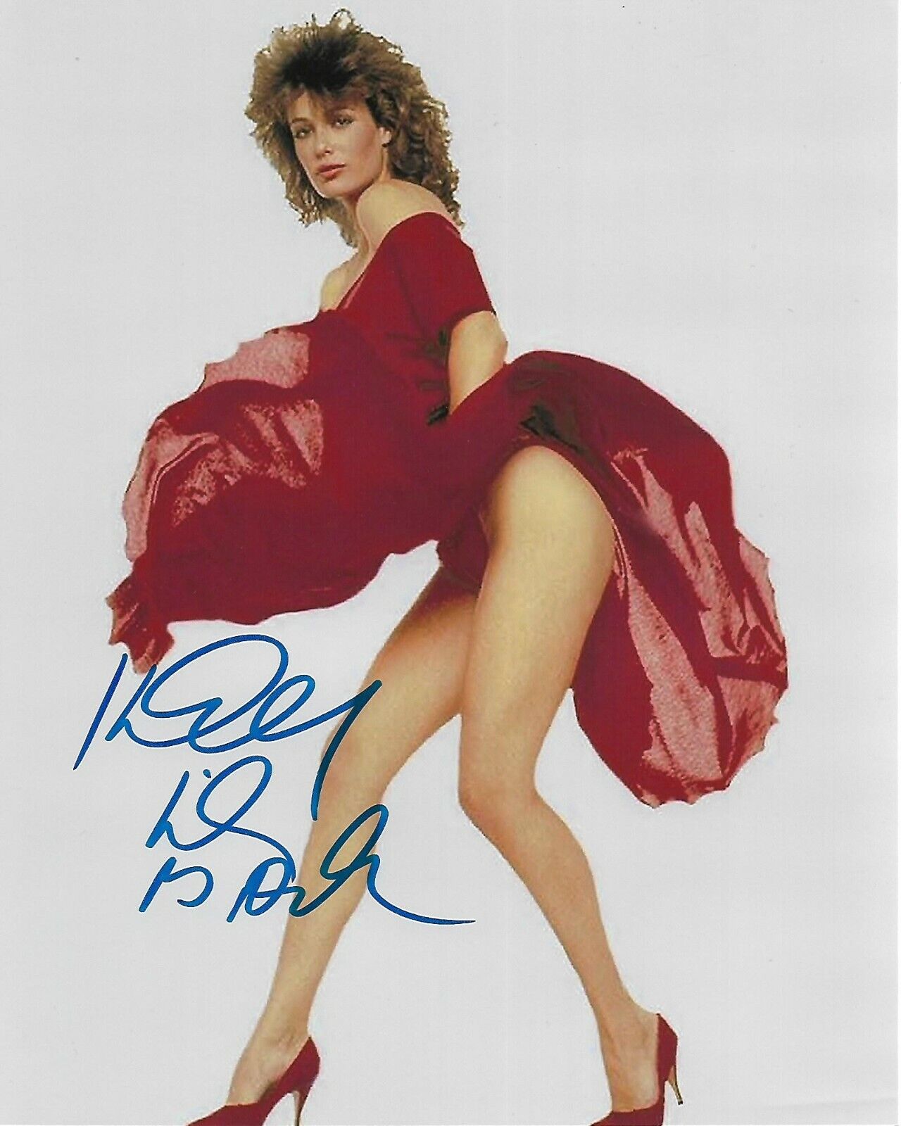 KELLY LeBROCK The Woman in Red