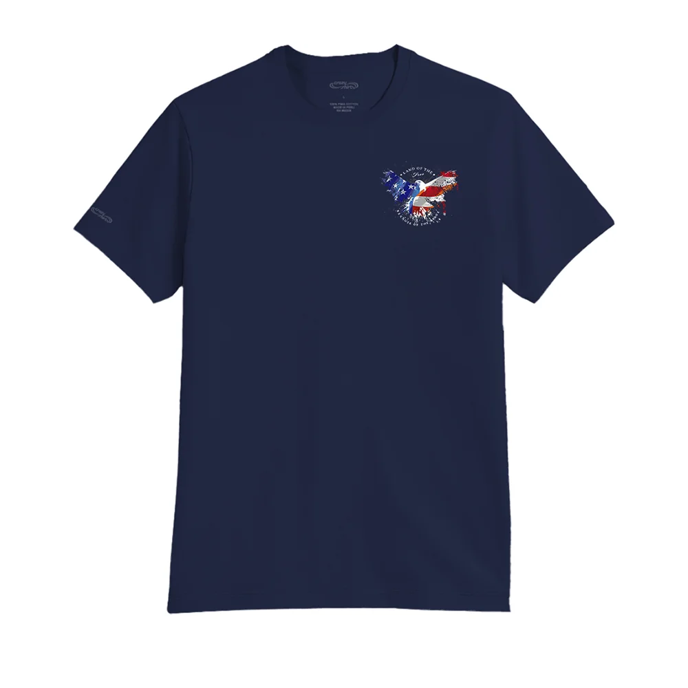 Patriotic Eagle Graphic T-Shirt for Men - Perfect for Summer Festivals and Casual Wear