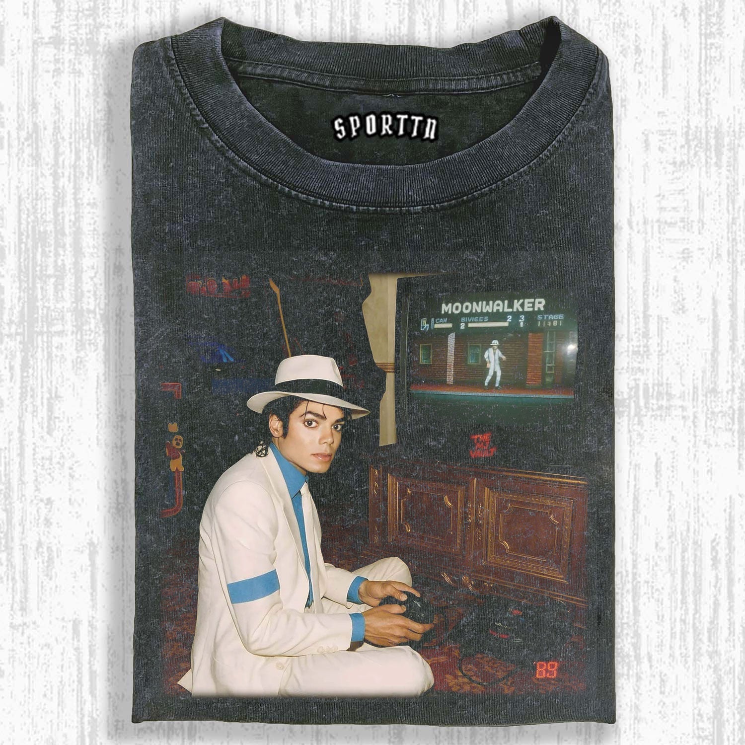 MICHAEL JACKSON MOONWALKER TEE
