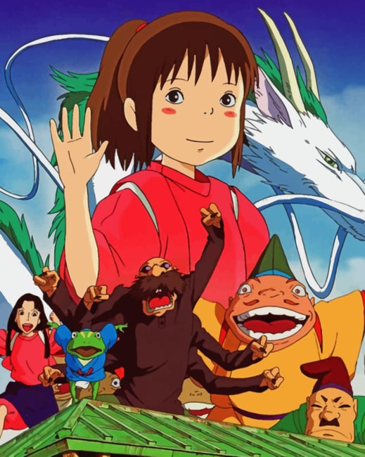 

Spirited Away – Paint By Numbers - 40*50CM, 501 Original