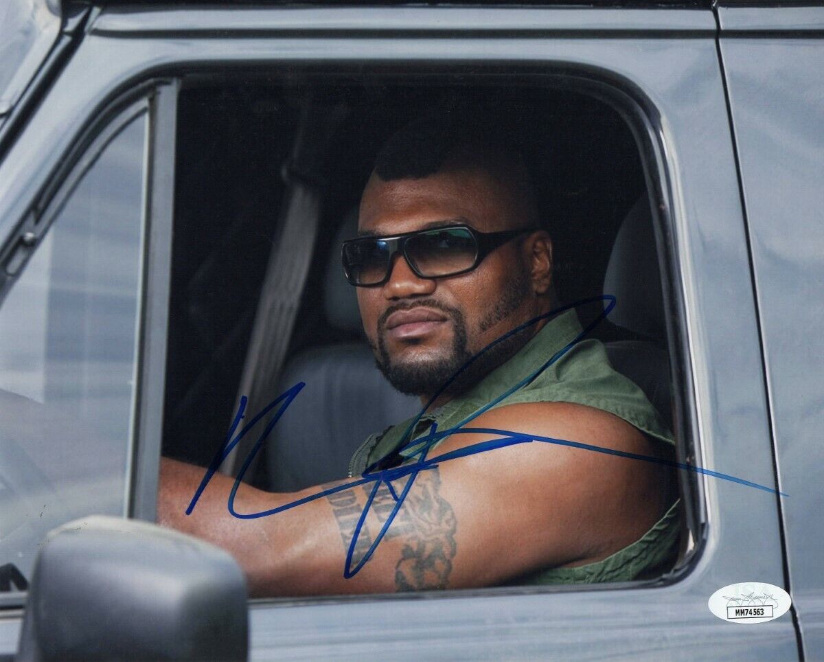 Quinton Jackson Signed Autographed 8X10 Photo Poster painting The A-Team JSA MM74563