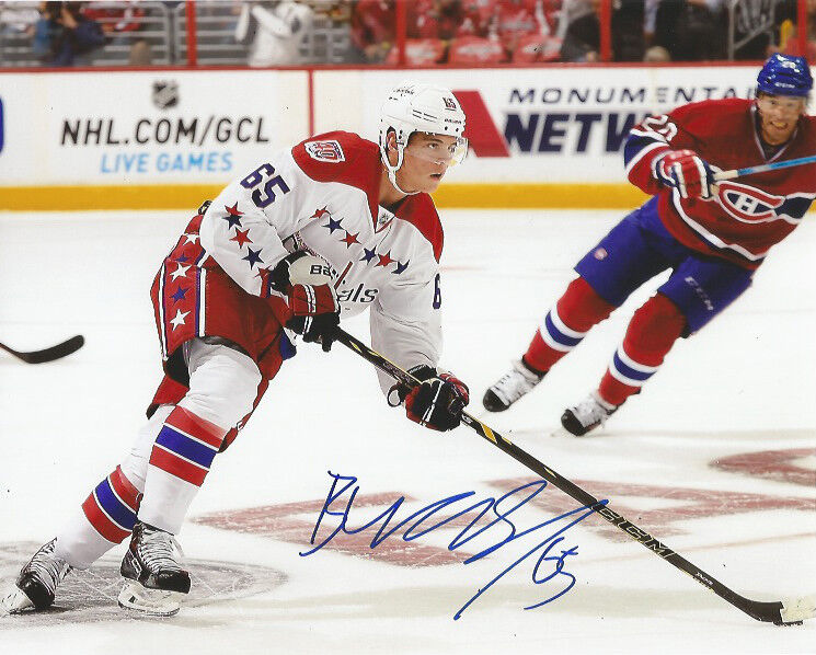 Washington Capitals Andre Burakovsky Signed Autographed 8x10 Photo Poster painting COA E