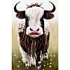 Diamond Painting -Full Round Drill Highland Cattle(60*40 CM)