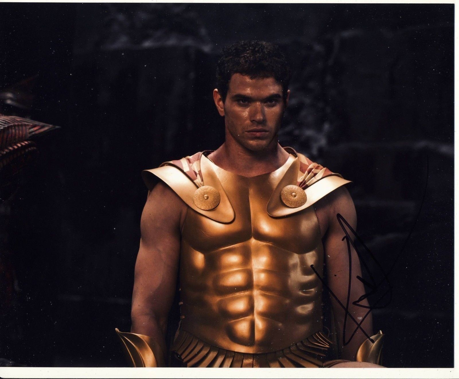 Kellan Lutz Autograph The LEGEND of HERCULES Signed 8x10 Photo Poster painting AFTAL [6741]