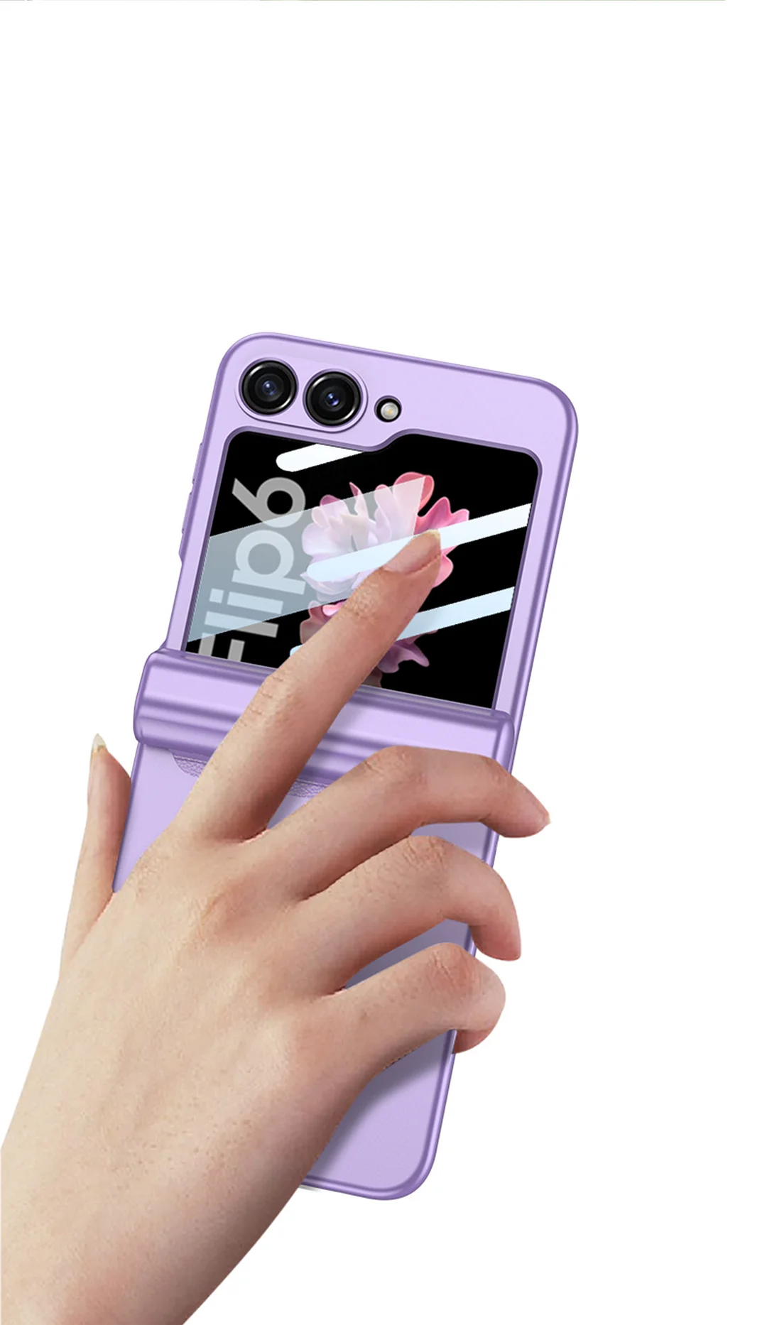 Samsung ZFlip5 /ZFlip6 Magnetic Hinge Hidden Pencil Case Phone Case