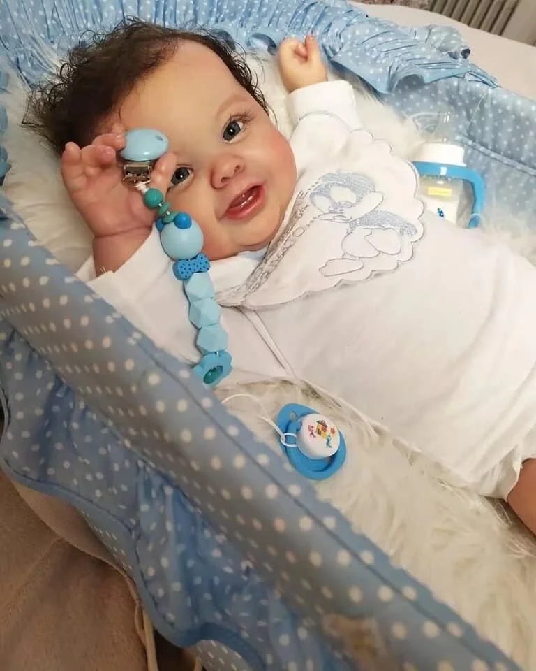 22 "Reborn doll chubby cute simulation baby doll
