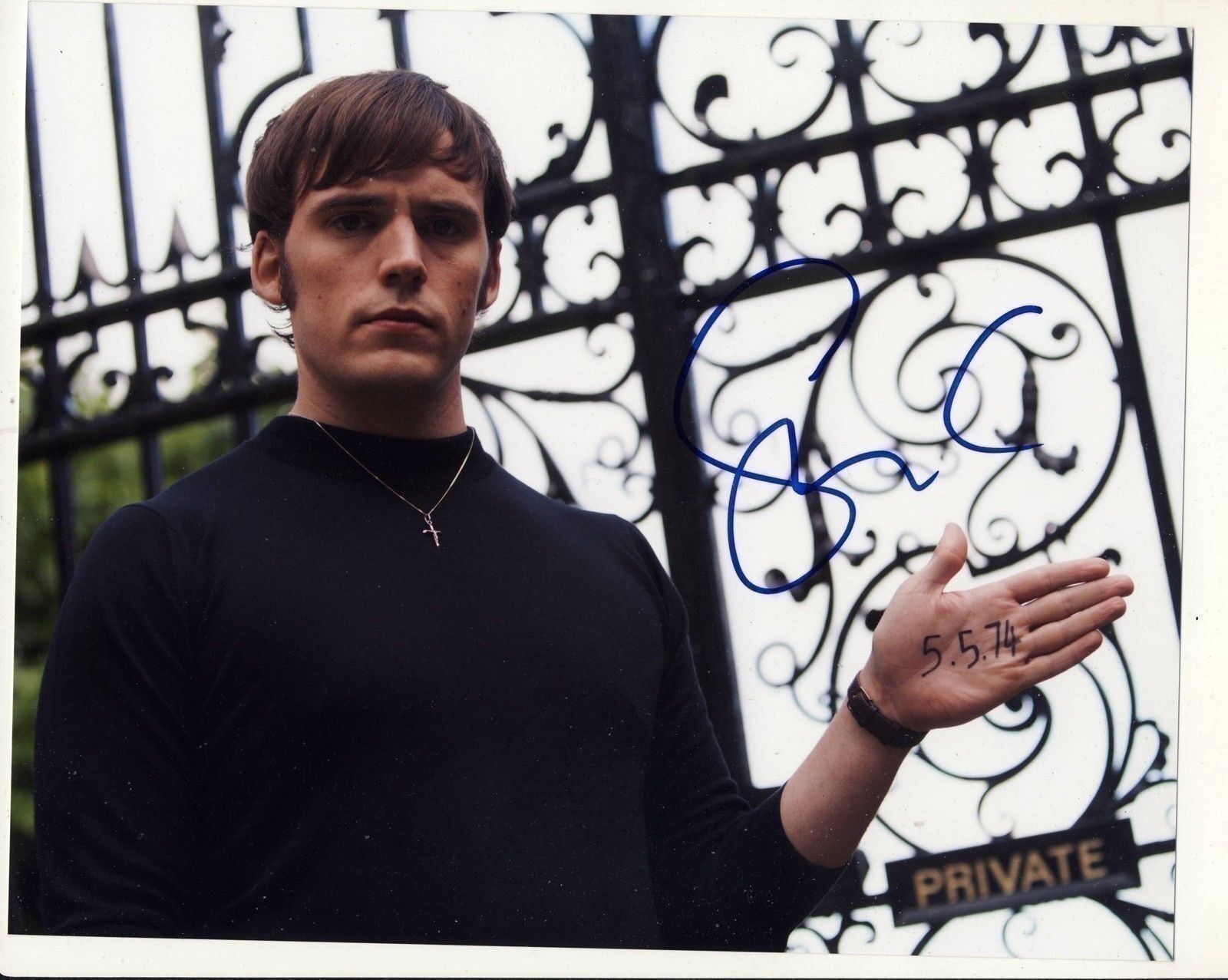 Sam Claflin Autograph The QUIET ONES Signed 8x10 Photo Poster painting AFTAL [5545]