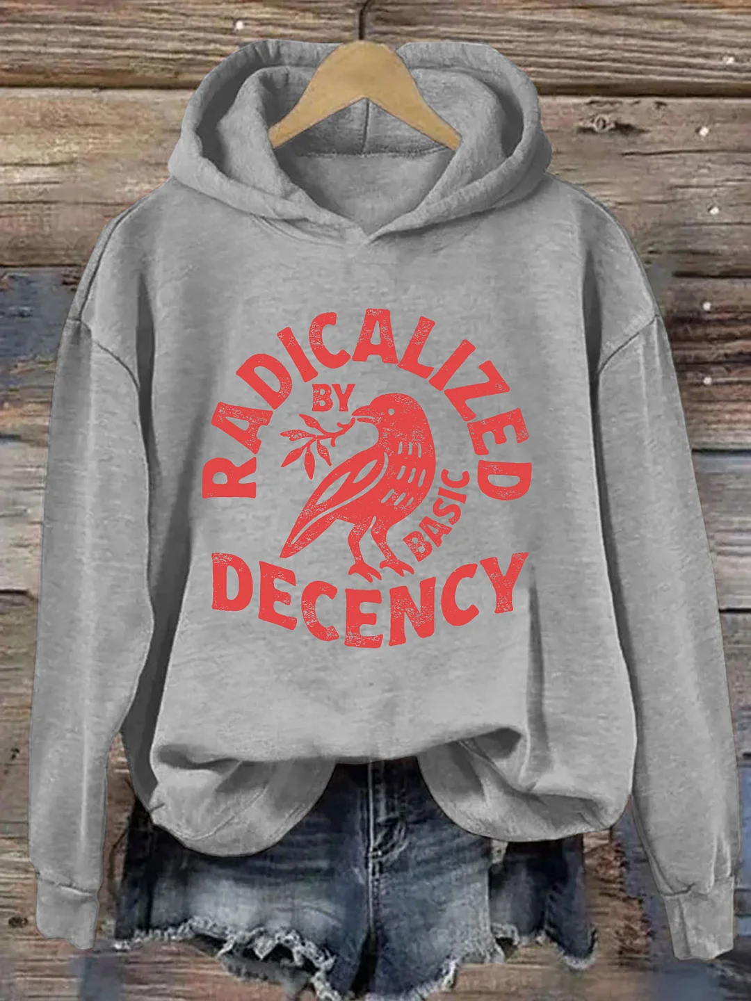 Radicalized By Basic Decency Hoodie