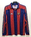 1996/1997 Retro Long Sleeves Barcelona Football Jersey Home Champions League 1:1 Thai Quality