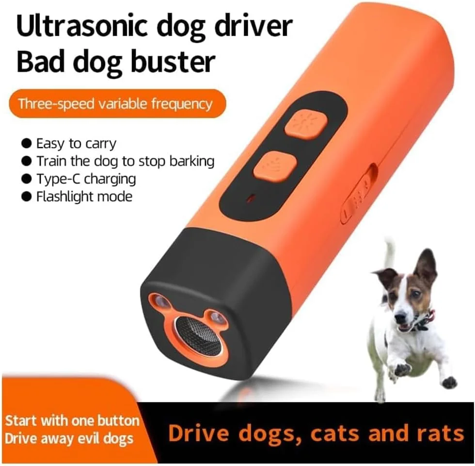 Ultrasonic Dog Bark Deterrent Device &ndash; Humane & Effective Dog Repeller