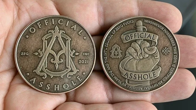 Limited Edition Humor Coin