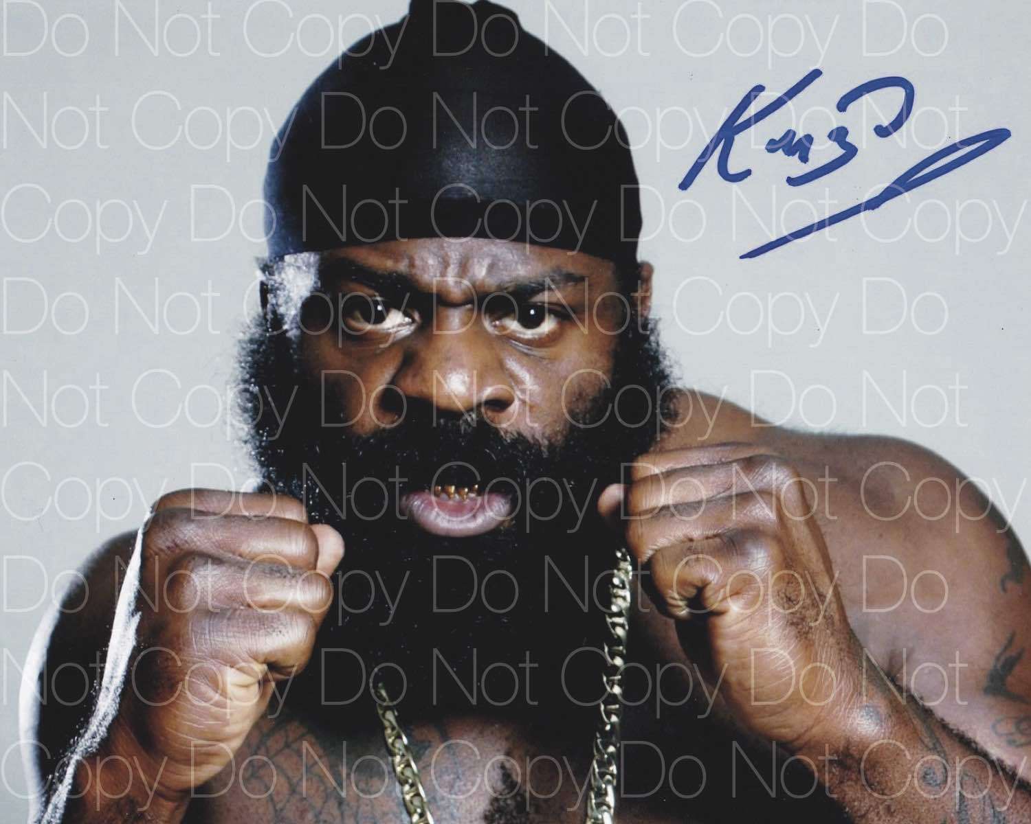 Kimbo Slice Signed MMA UFC Fighter 8X10 print Photo Poster painting picture poster autograph RP