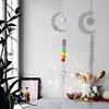 Crystal Wind Chime Tree of Beads Wall Ornaments Home Garden Decor (F)