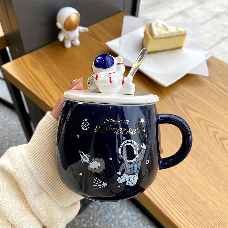 BTS Jin The Astronaut Cute Coffee Mug
