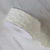 Premium Texture 4cm x 9m Ruffles Clover Ribbon Flower Art Baking Wrapping Hair Accessories Ribbon