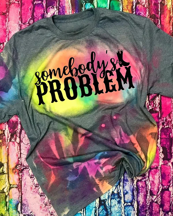 Somebody's Problem Bleached T-Shirt