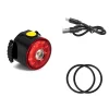 Bicycle Taillight Mountain Road Bike Intelligent Induction Brake Light Night Riding USB Charging Warning Light