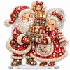 DIY Special Shape Diamond Painting Pearl Art Desk Ornament Xmas Decor Kit