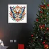 >SALE<5D DIY Full Round Drill Diamond Painting Flower Butterfly Kit Home Decor 40x40cm