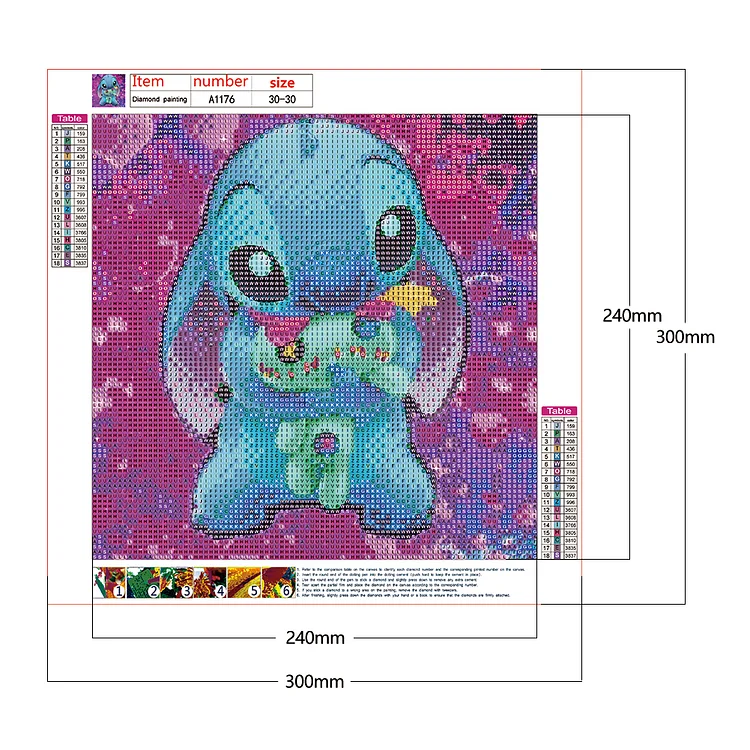 New Coming 5D DIY Diamond Painting Kits Cross Stitch With Frame