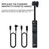 Universal Remote Control Handle For Tripod For Sony A7M4 A7M3/III/S/R FX3 FX6V AX700/AX60 Canon Camera G60/G50 Compatible With Manfrotto Head