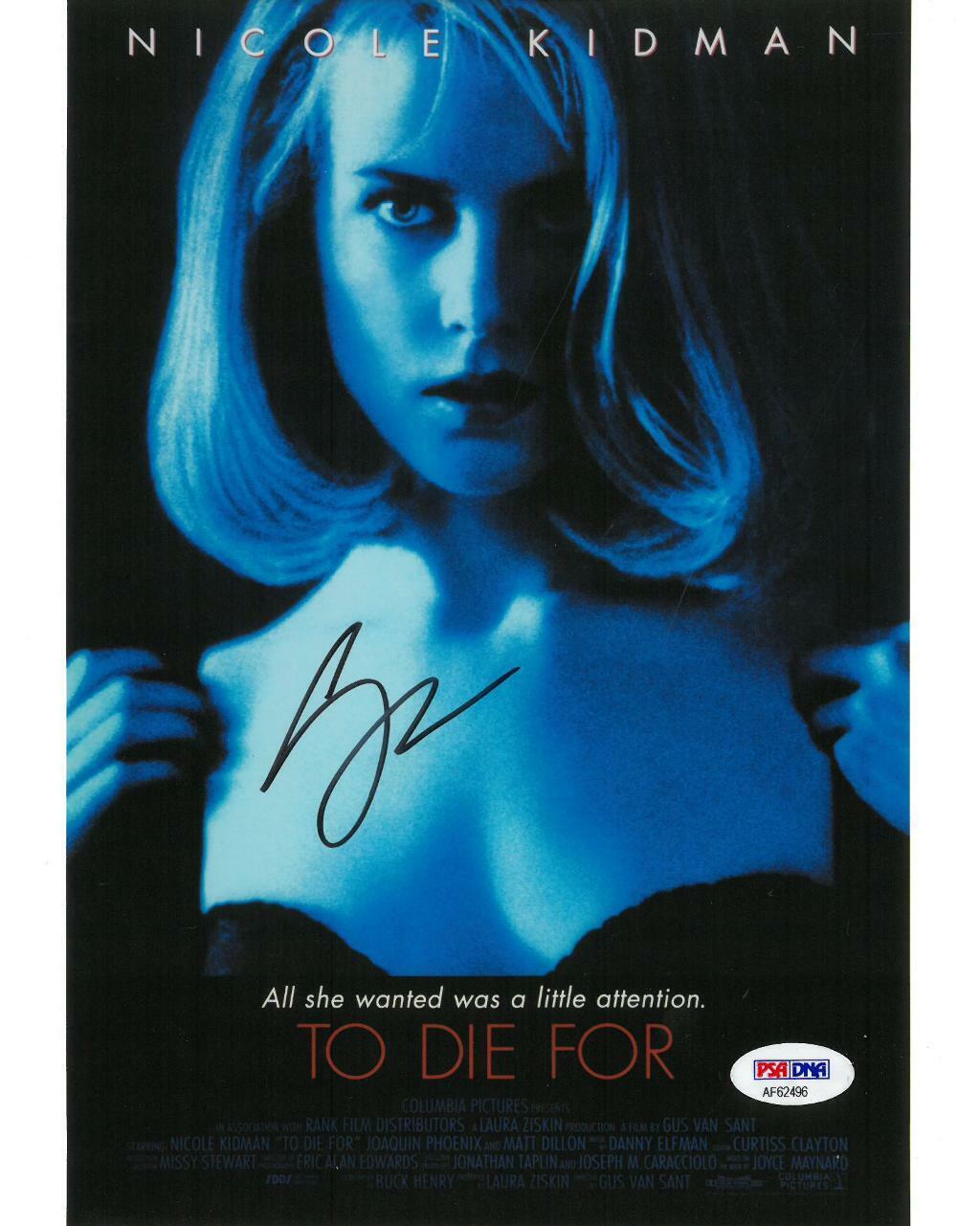 Gus Van Sant Signed To Die For Authentic Autographed 8x10 Photo Poster painting PSA/DNA #AF62496